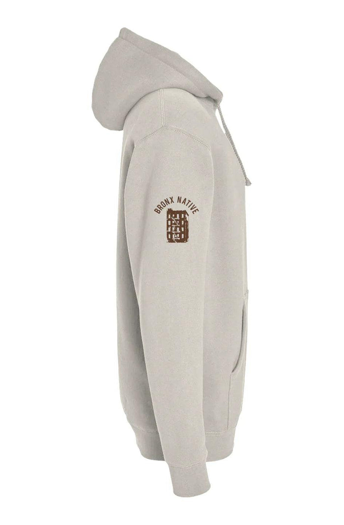 Rooted in the Bronx Supply Hood [Full Embroidered] by Bronx Native, Rooted in The Bronx hoodies streetwear