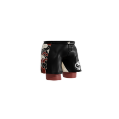 Short "Never Back Down Rojo"