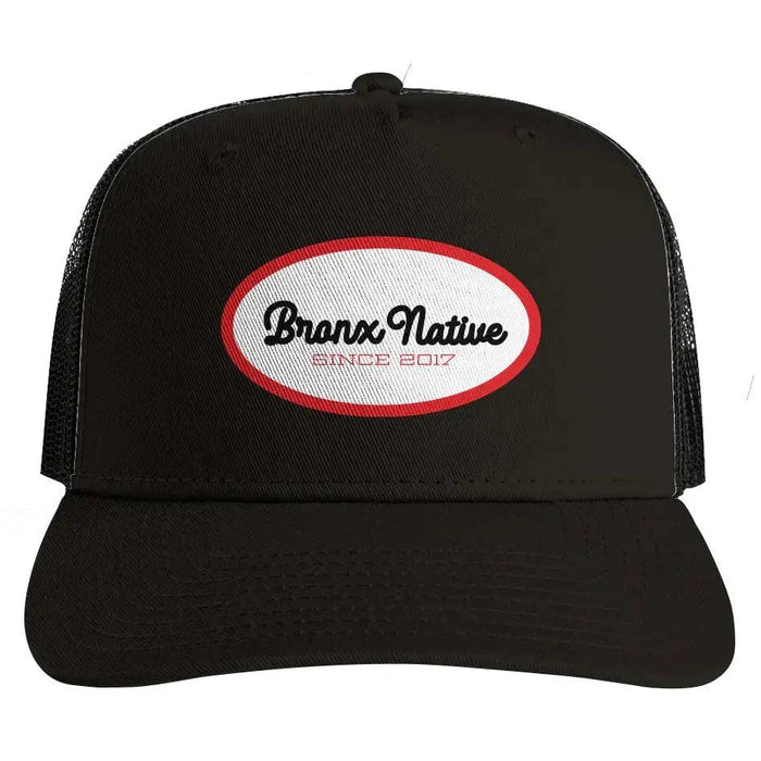 Since 2017' Black Mesh Stock Contrast Trucker