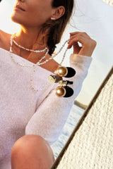Solenne Earrings - Champagne