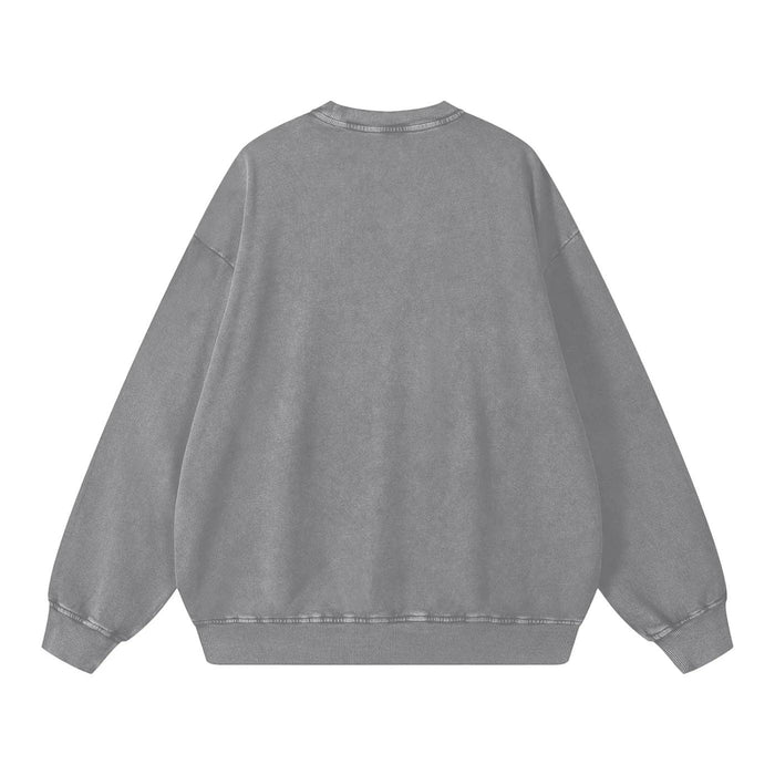 The Boogie Down BX Snow Washed Oversized Sweatshirt