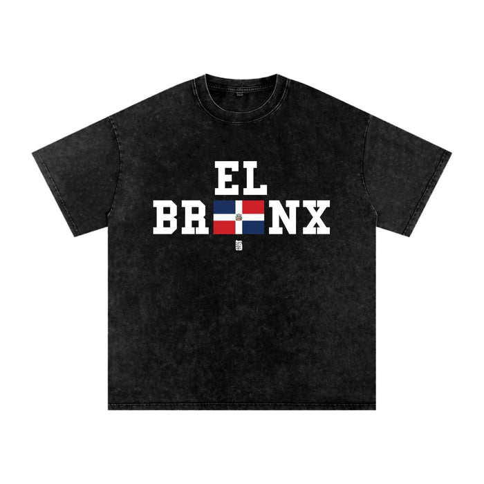 The Bronx (DR) Snow Washed Oversized Cotton T-Shirt