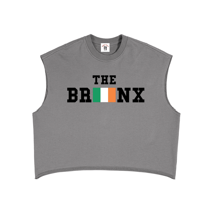 The Bronx Ireland Flag St. Patty's Day Exclusive French Terry Boxy Tank Top