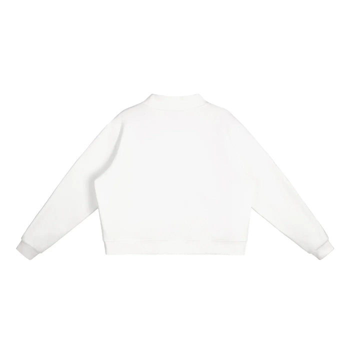 The Bronx Pidgeon Essential Fleece Mock-Neck Crew Sweatshirt