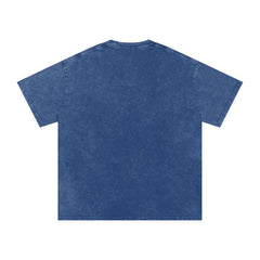 The Bronx Snow Washed Oversized Cotton T-Shirt
