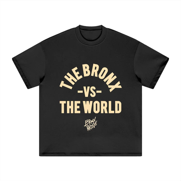 The Bronx vs The World Heavyweight Earth Tone T-Shirt by Bronx Native
