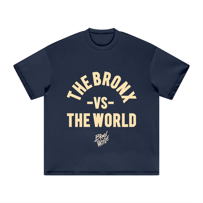 The Bronx vs The World Heavyweight Earth Tone T-Shirt by Bronx Native