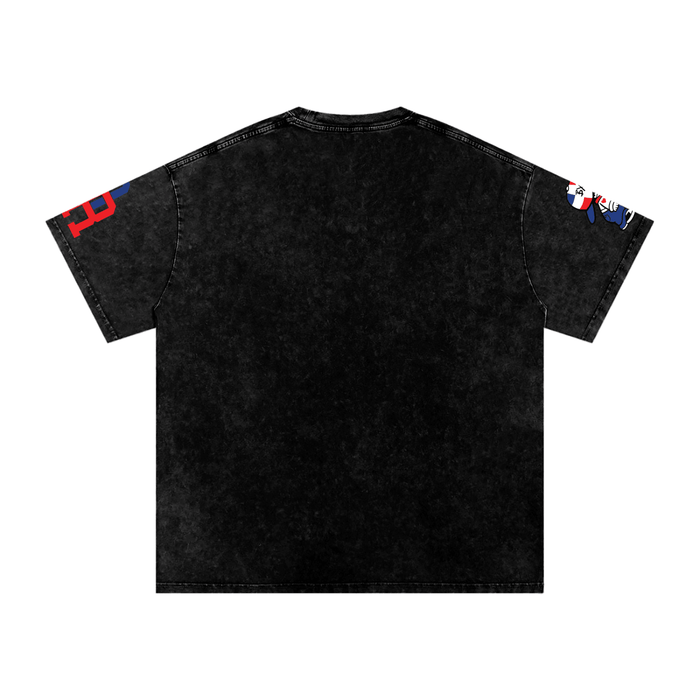Uptown Dominican Snow Washed Oversized Tee