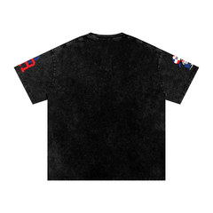 Uptown Dominican Snow Washed Oversized Tee