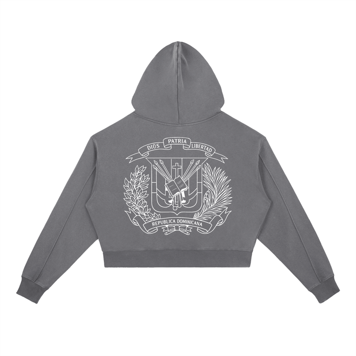 Uptown Dominican Womens Vintage Washed Heavyweight Hoodie