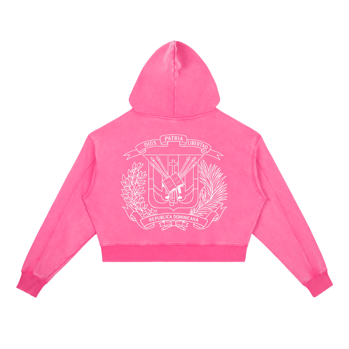 Uptown Dominican Womens Vintage Washed Heavyweight Hoodie