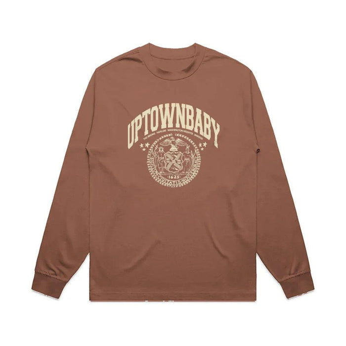 UPTOWNBABY Mens Heavy L/S Tee