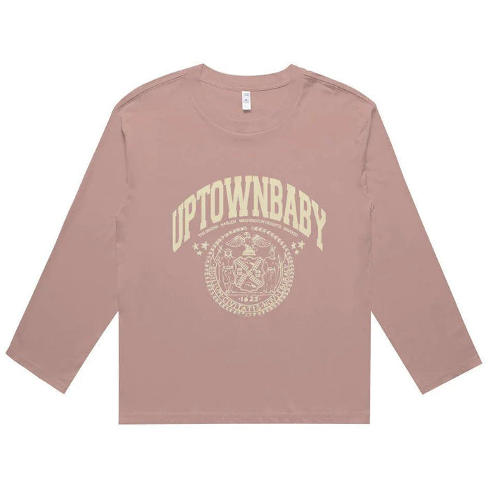 UPTOWNBABY Women's Martina L/S tee