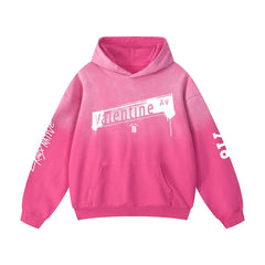 Valentine Ave Lim. Ed. Heavyweight Sunfade Oversized Hoodie by Bronx Native, Summer 2026 hoodies with BX pride and New York streetwear energy