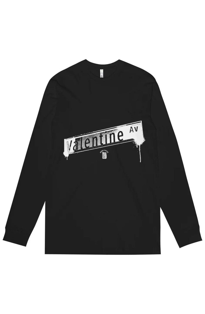 Valentine Ave Organic Long Sleeve Tee