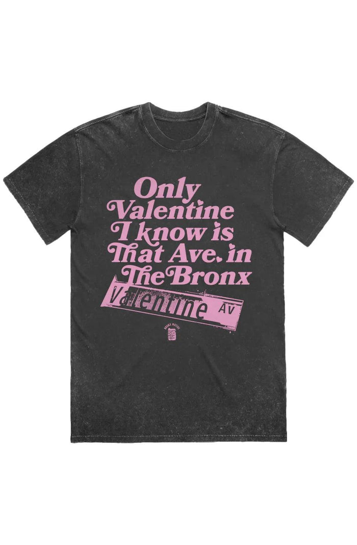 Valentine Ave Stone Wash Heavy Tee