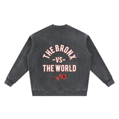Vintage Washed Fleece Baseball Jacket by Bronx Native for New York summer