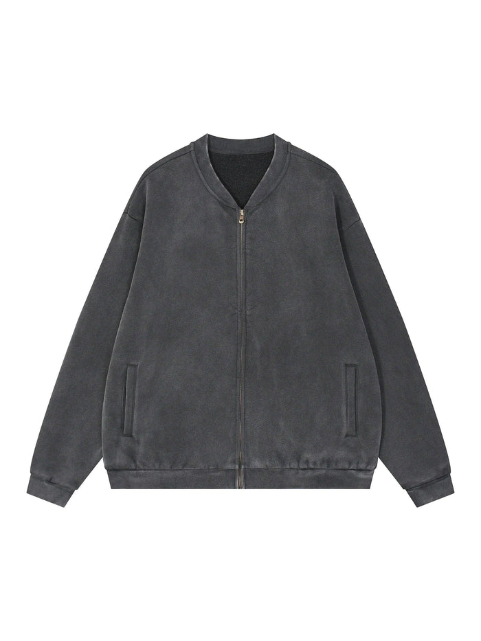 Vintage Washed Fleece Baseball Jacket by Bronx Native for New York summer