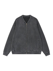 Vintage Washed Fleece Baseball Jacket by Bronx Native for New York summer