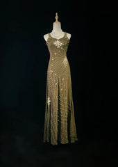 Elegant Chic Prom Dresses A Line Olive Green Spaghetti Strap Chiffon Sleeveless With Beading Semi Formal Evening Dress N3797