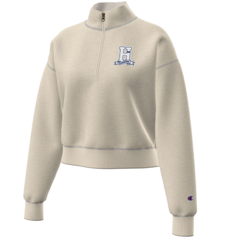 Women’s 1/4 Zip, Champion, pbstone, H banner