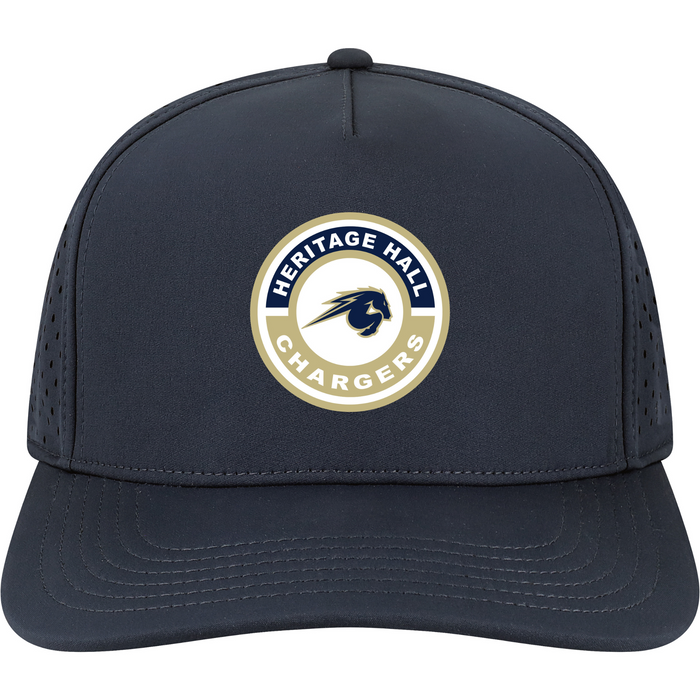 Youth hat, Legacy, navy, HHall Chargers round patch