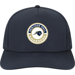 Youth hat, Legacy, navy, HHall Chargers round patch